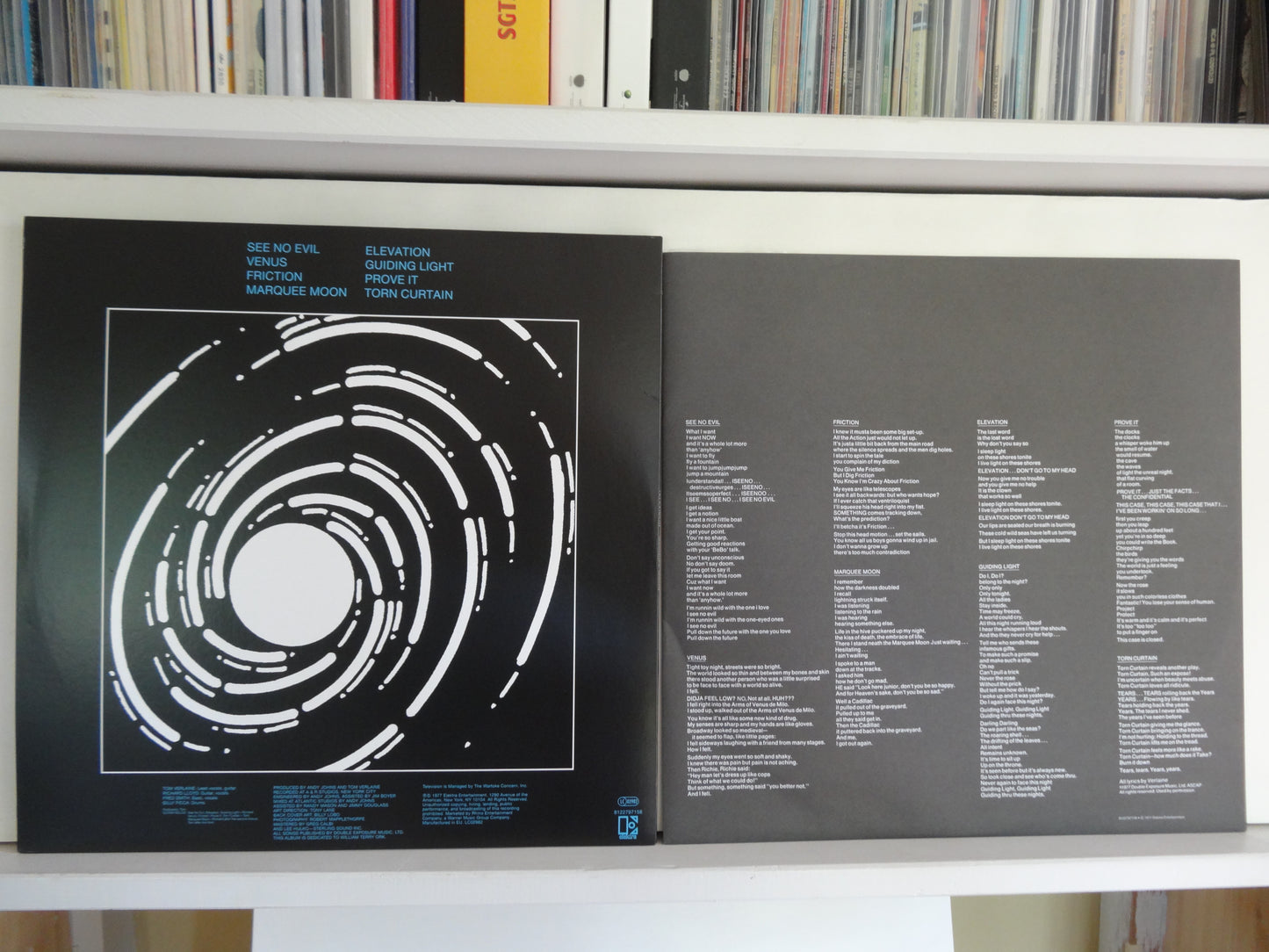 Television - Marquee Moon, LP, EU2015, 180g white vinyl Ltd 3000