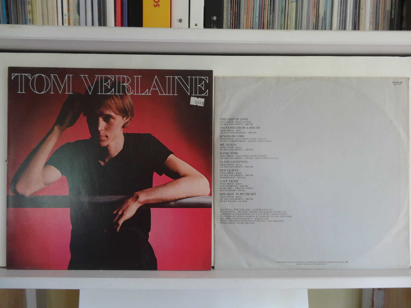 Tom Verlaine - Tom Verlaine, LP, UK1979