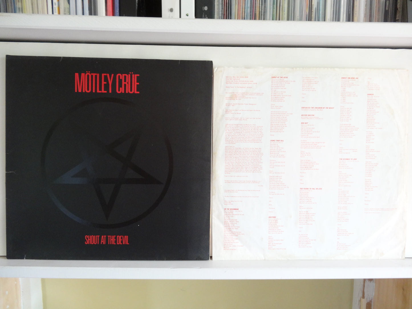 Motley Crue - Shout At The Devil, LP, EU1983