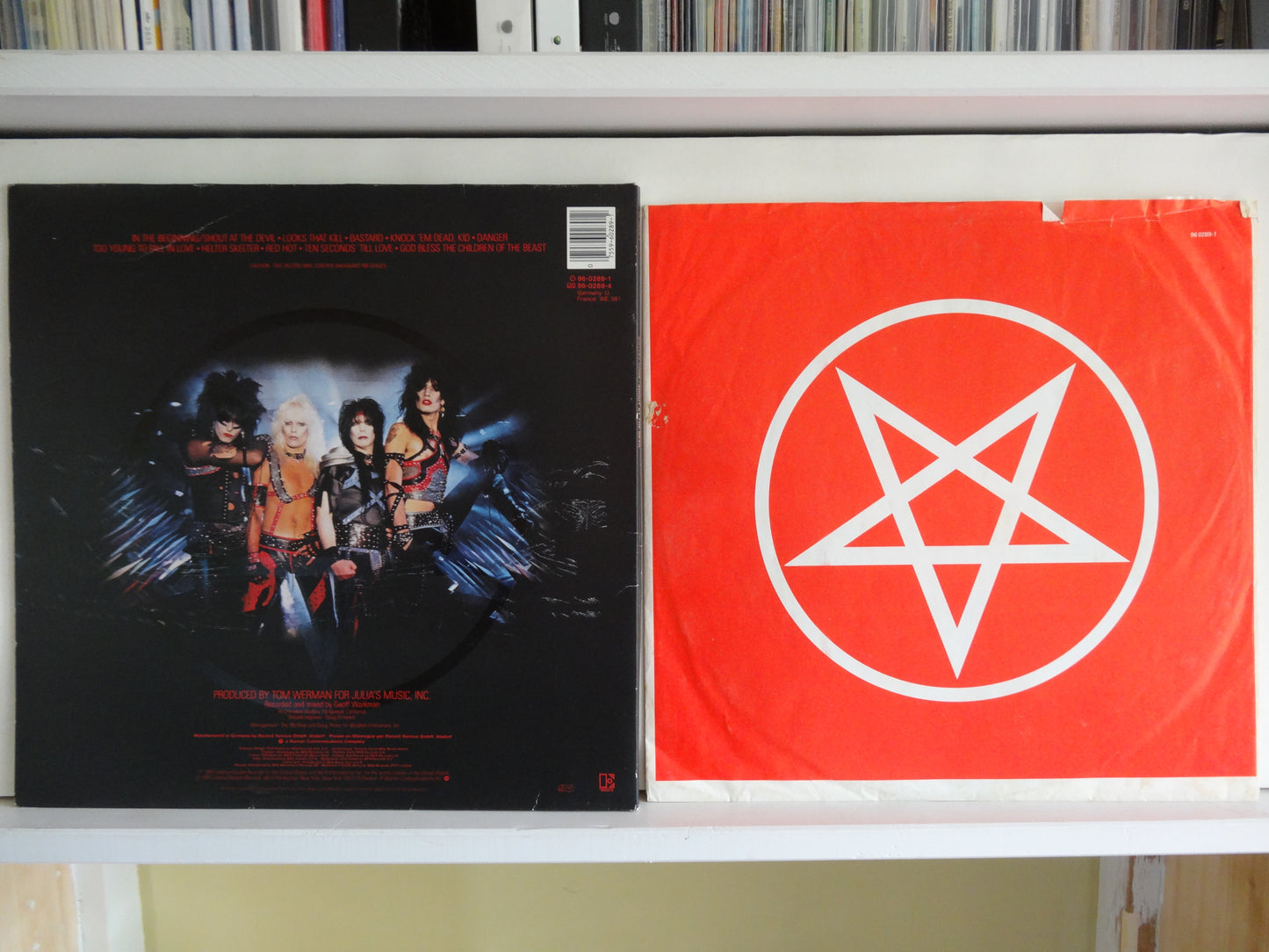 Motley Crue - Shout At The Devil, LP, EU1983