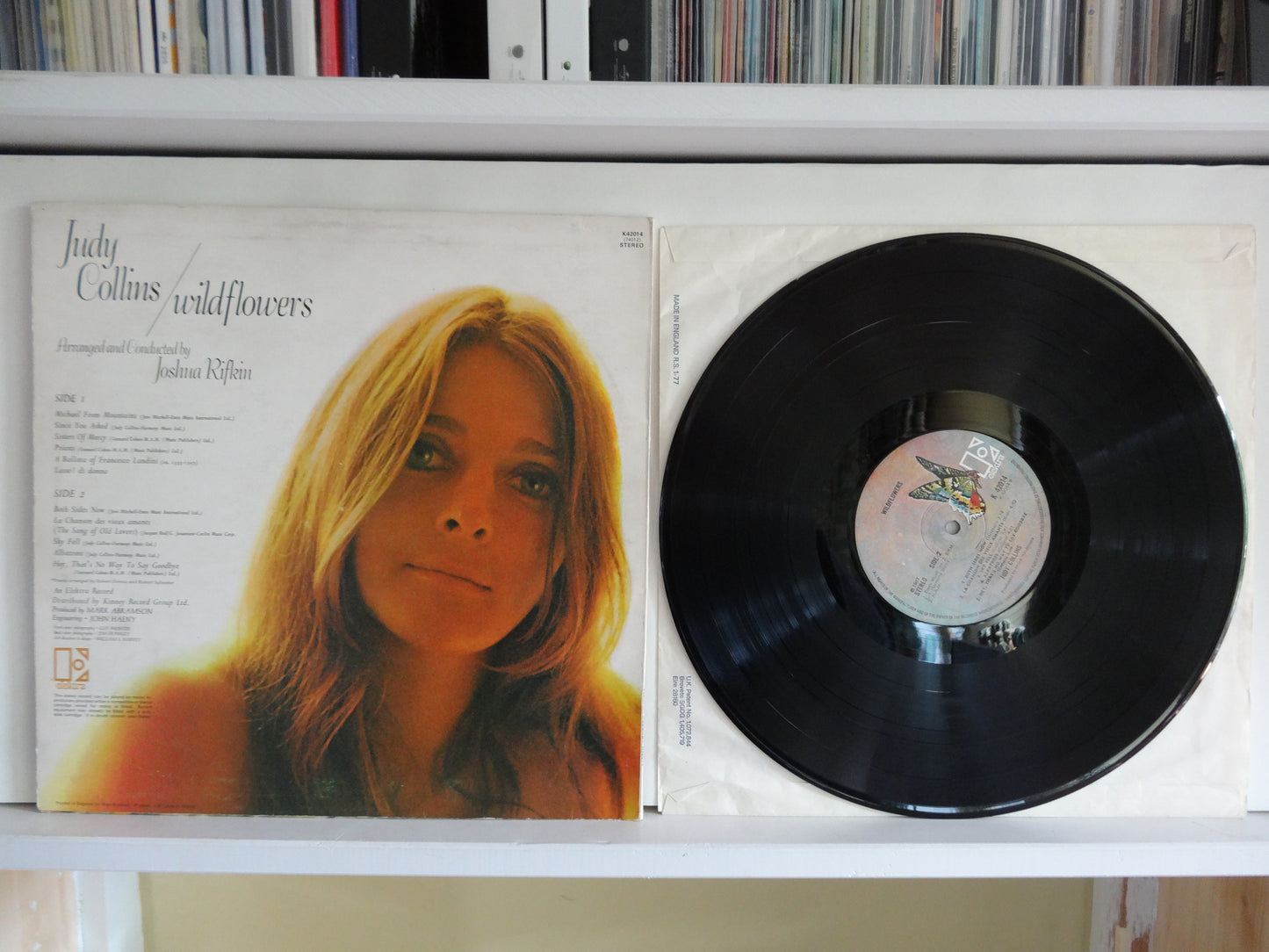 Judy Collins - Wildflowers, LP, UK1976 RE