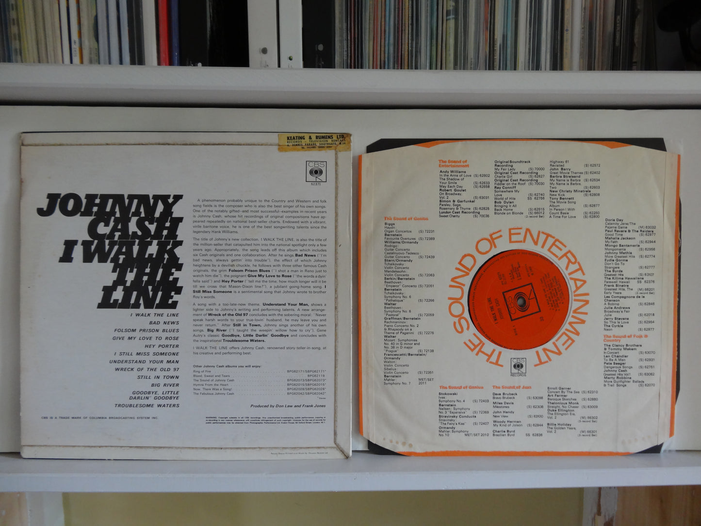 Johnny Cash - I Walk The Line, LP, UK1964 mono