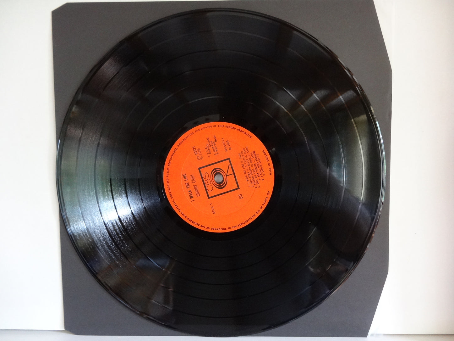 Johnny Cash - I Walk The Line, LP, UK1964 mono