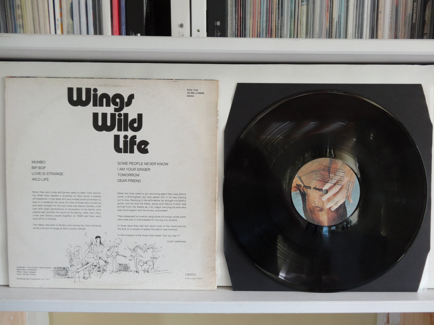 Wings - Wild Life, LP, UK1971