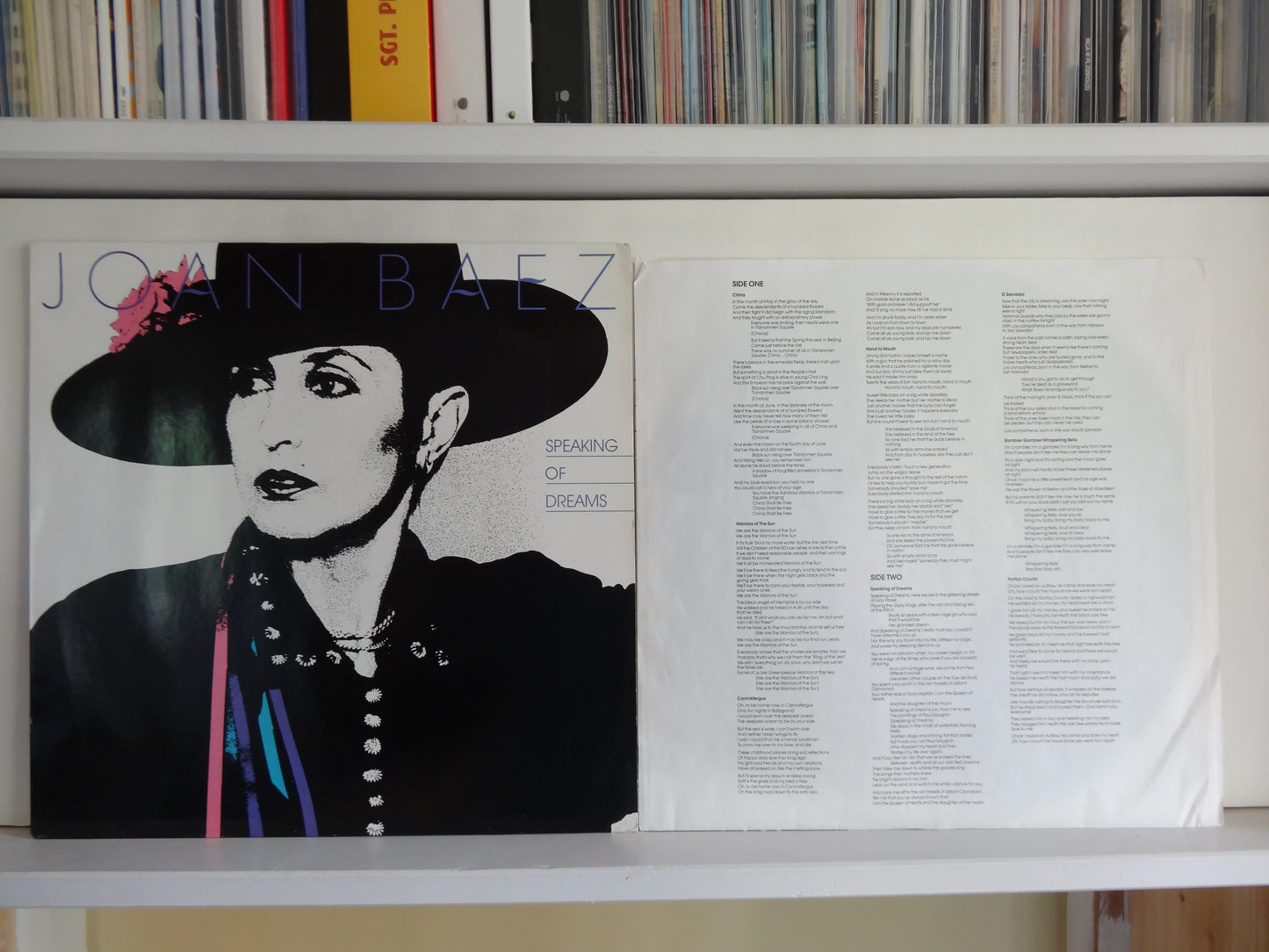 Joan Baez - Speaking Of Dreams, LP, EU1989