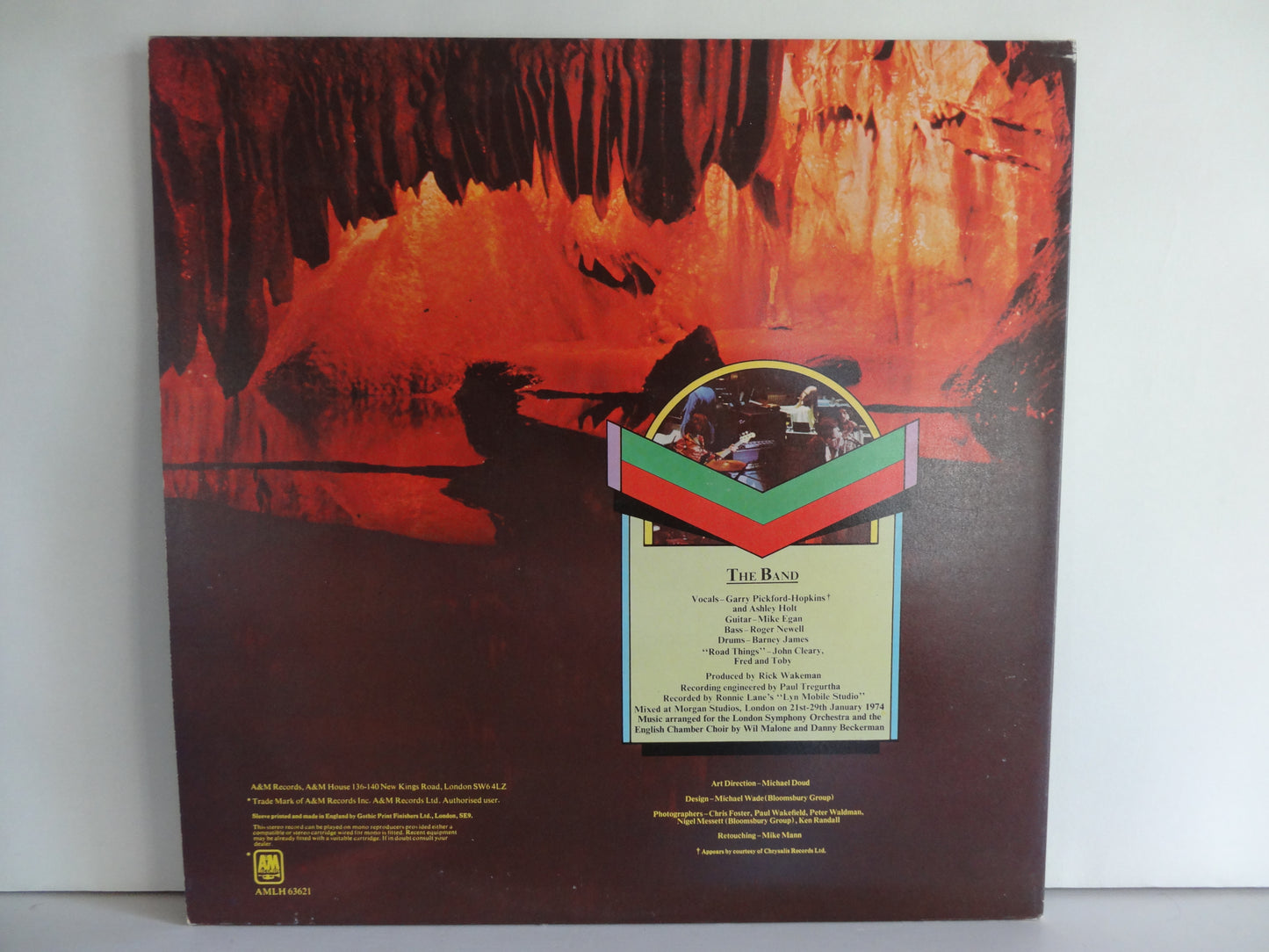 Rick Wakeman - Journey To The Centre Of The Earth, LP, UK1974