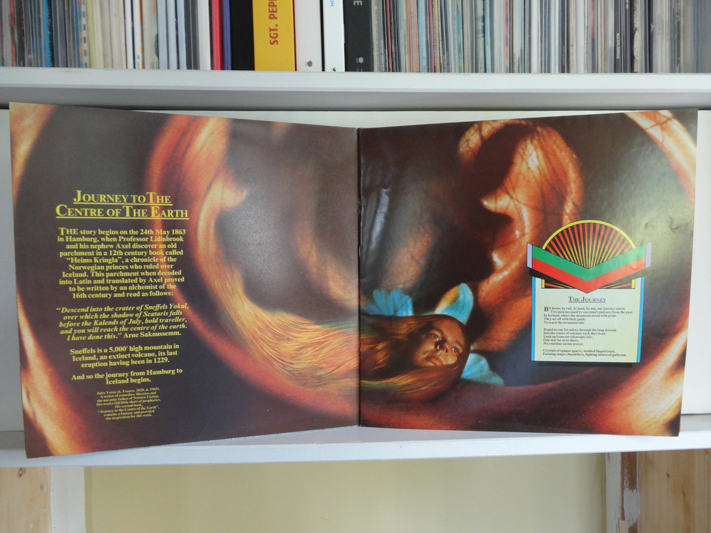 Rick Wakeman - Journey To The Centre Of The Earth, LP, UK1974