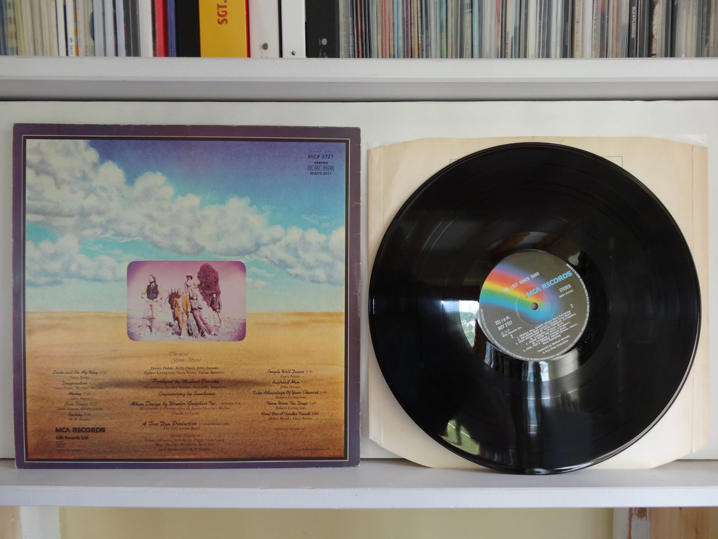 The Lost Gonzo Band – The Lost Gonzo Band, LP, UK1975