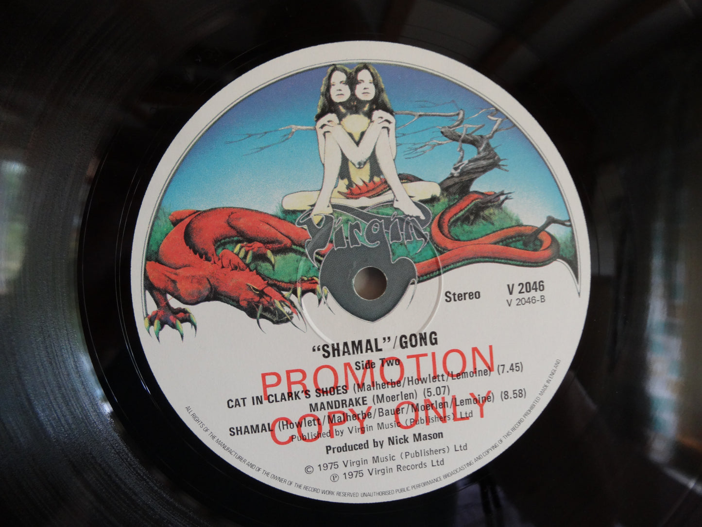 Gong - Shamal, LP, UK1976 PROMO