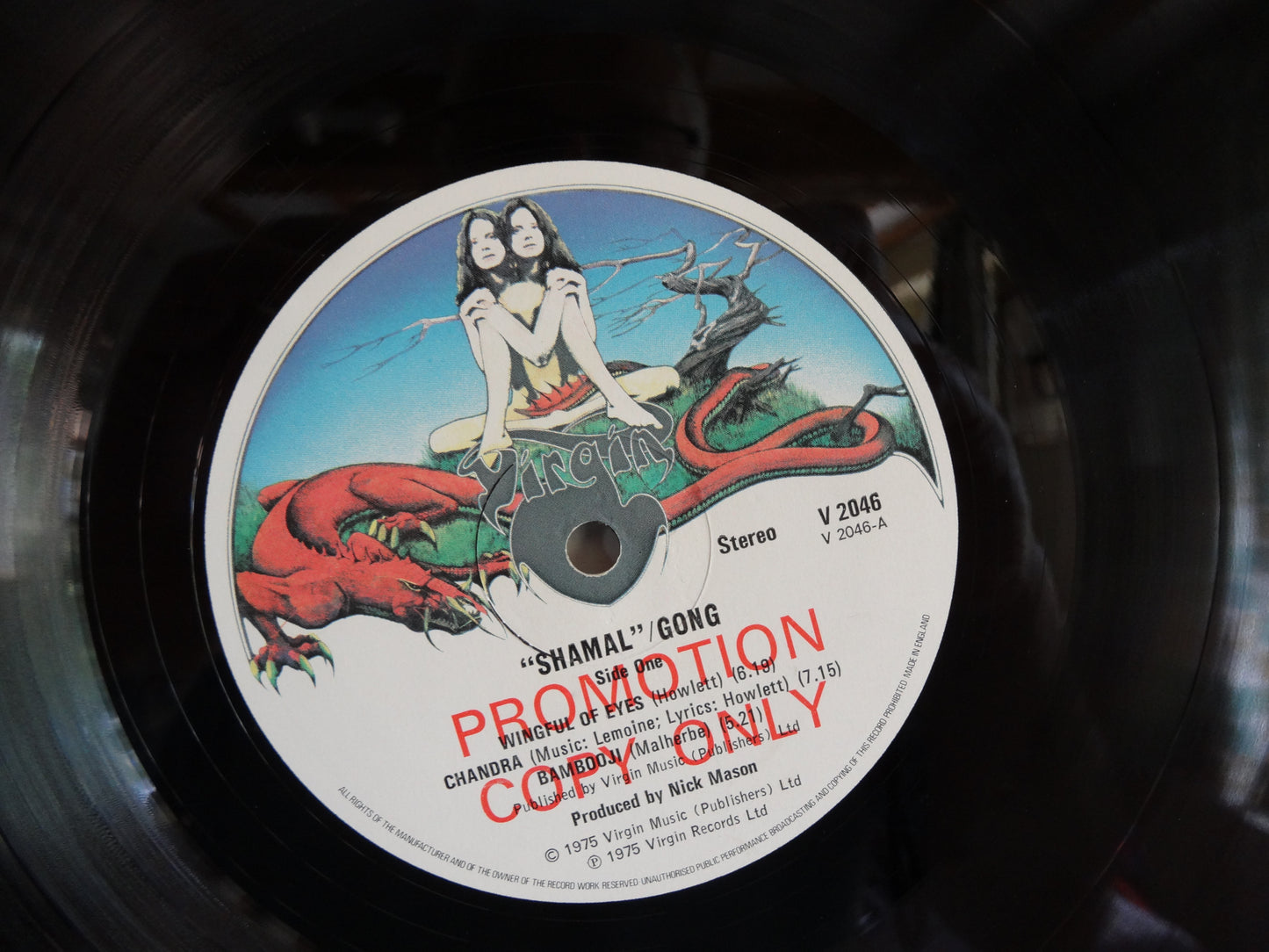 Gong - Shamal, LP, UK1976 PROMO