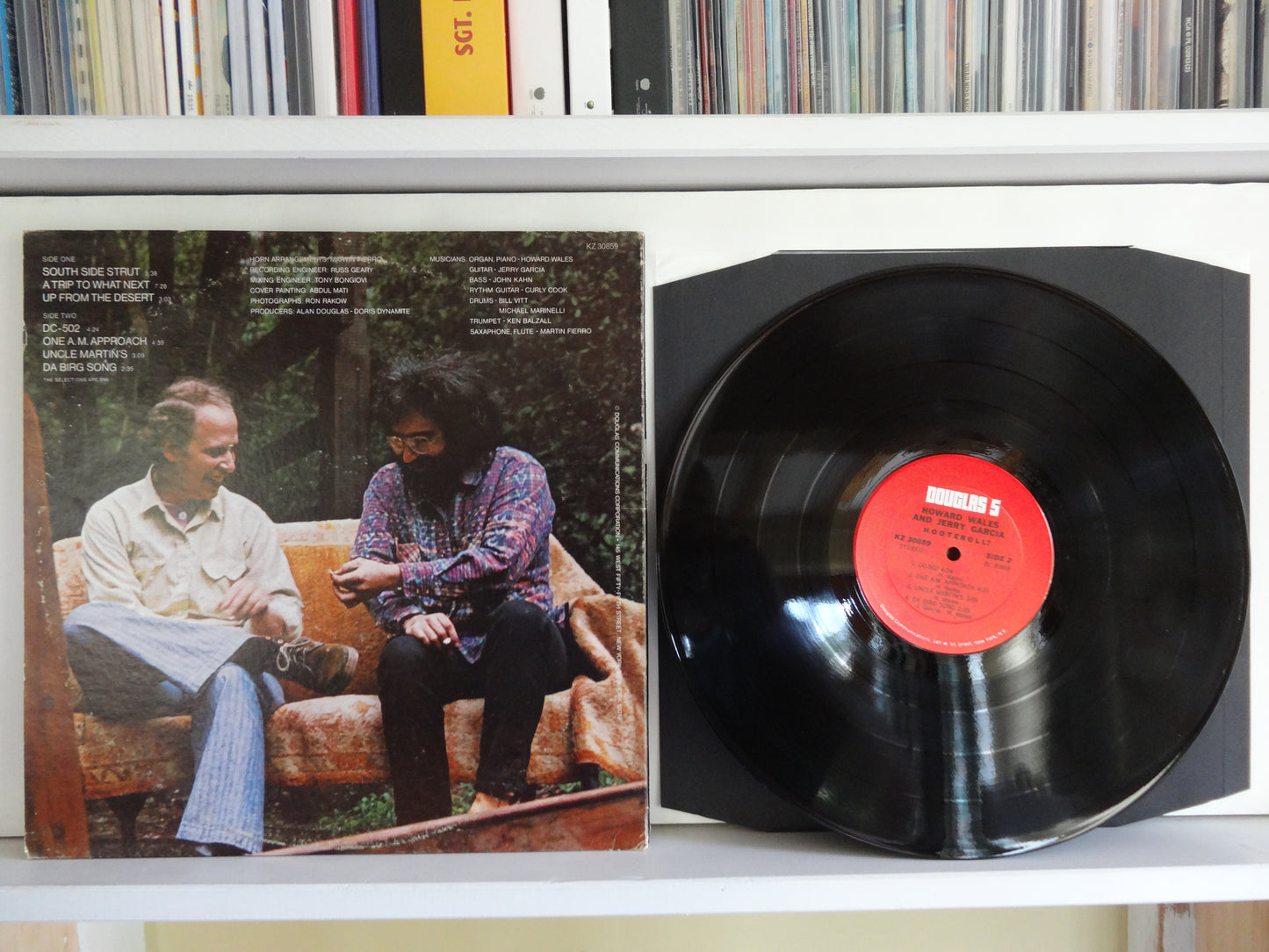 Howard Wales and Jerry Garcia - Hooteroll?, LP, US1971