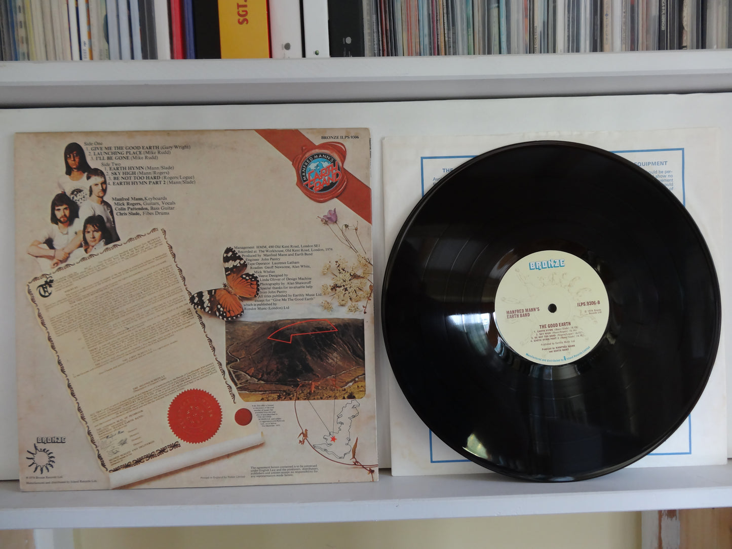 Manfred Mann's Earth Band - The Good Earth, LP, UK1974