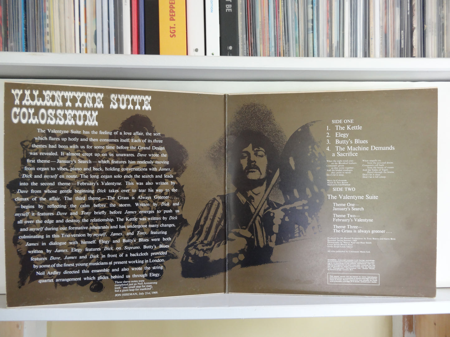 Colosseum - Valentyne Suite, LP, UK1969, Vertigo swirl