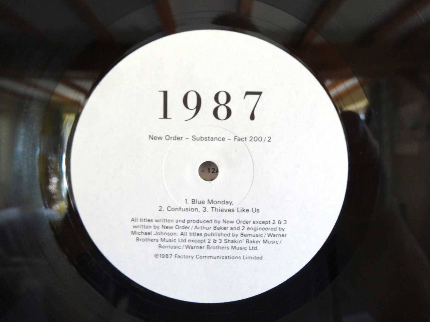 New Order - Substance, 2xLP, UK1987 First Press 'Embossed' FACT200