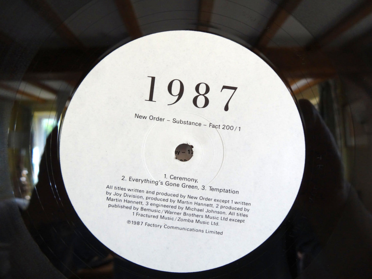 New Order - Substance, 2xLP, UK1987 First Press 'Embossed' FACT200