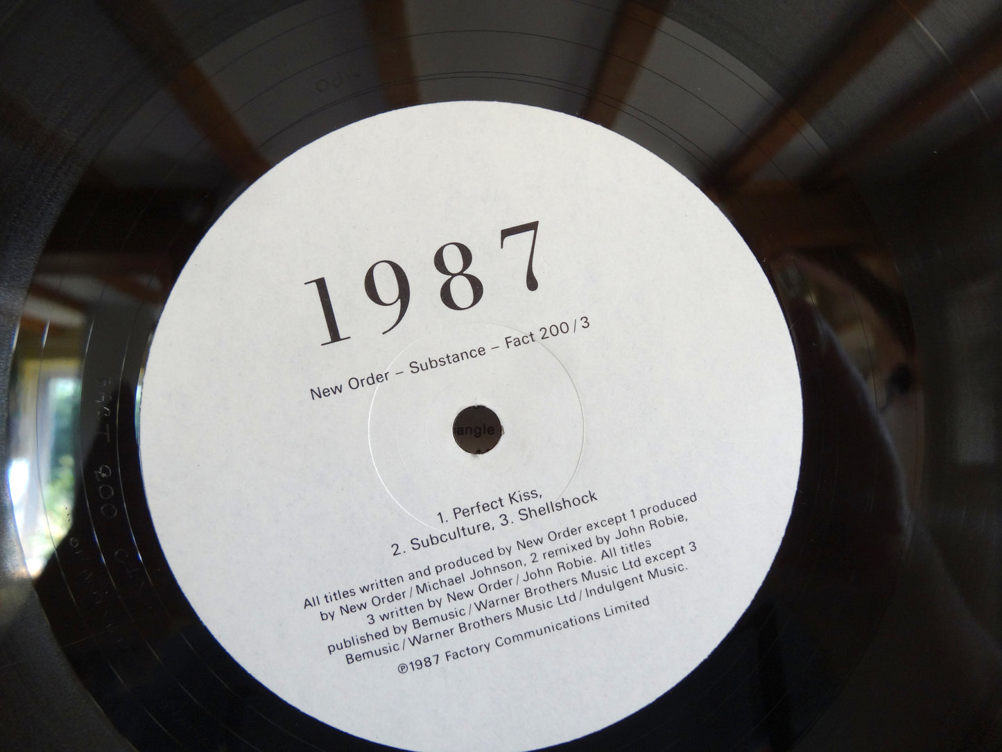 New Order - Substance, 2xLP, UK1987 First Press 'Embossed' FACT200