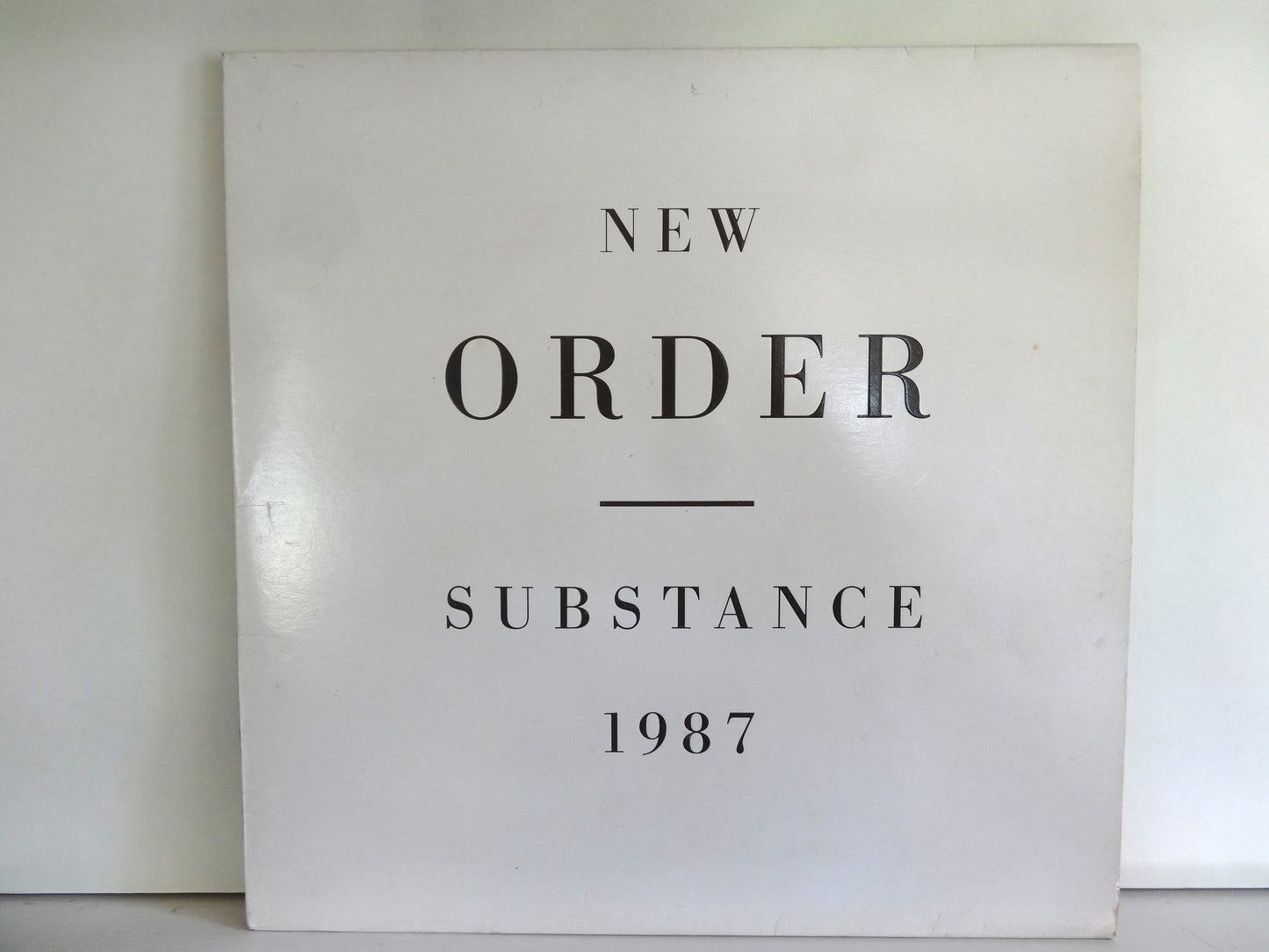 New Order - Substance, 2xLP, UK1987 First Press 'Embossed' FACT200