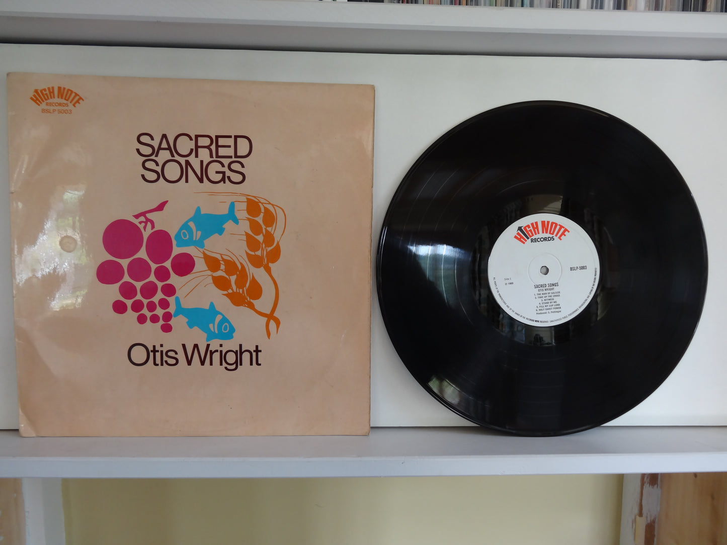 Otis Wright - Sacred Songs, LP, UK1969