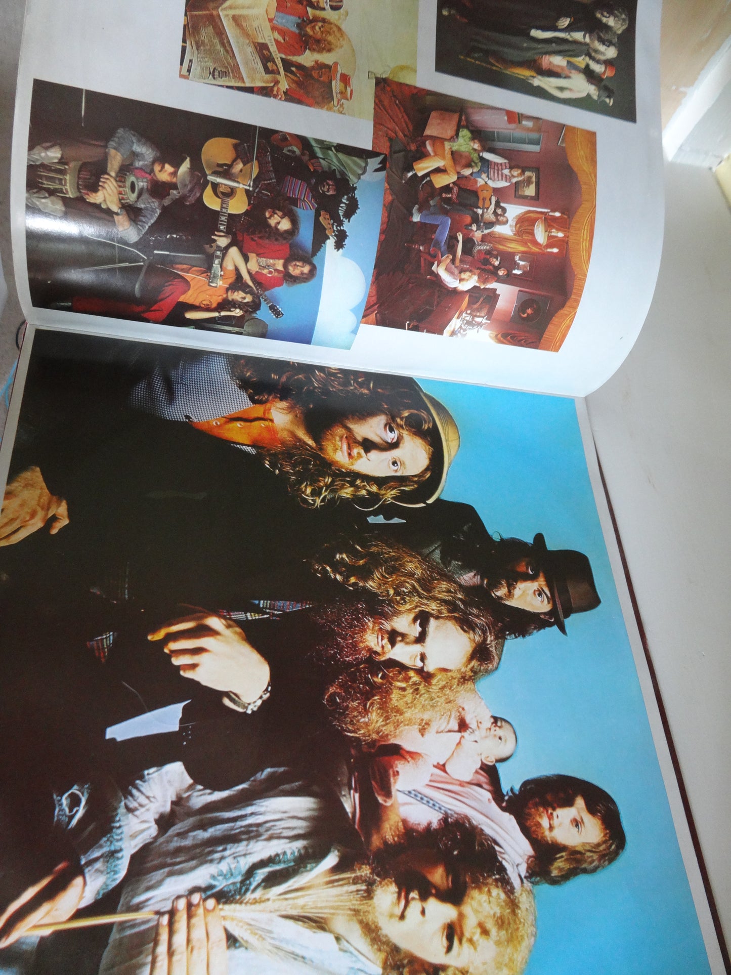 Jethro Tull - Living In The Past, 2xLP, GER1972 Hardback folio cover