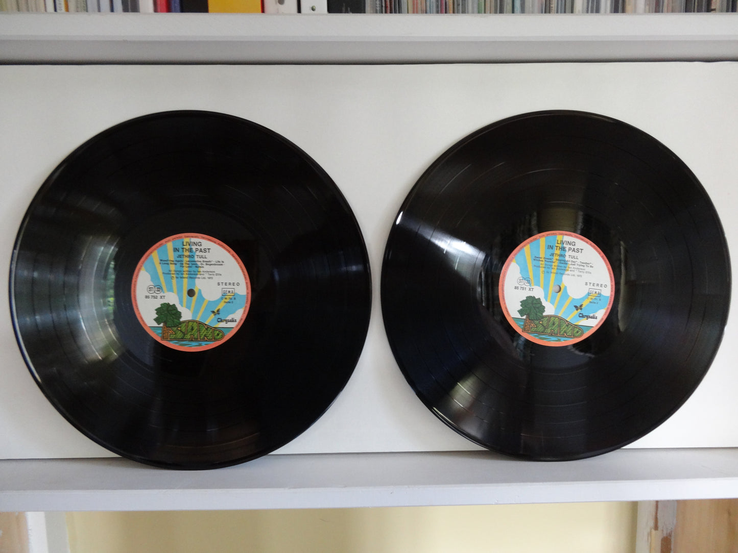 Jethro Tull - Living In The Past, 2xLP, GER1972 Hardback folio cover