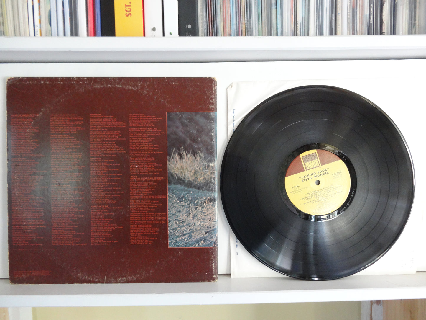 Stevie Wonder - Talking Book, LP, US1972 (Indianapolis press)