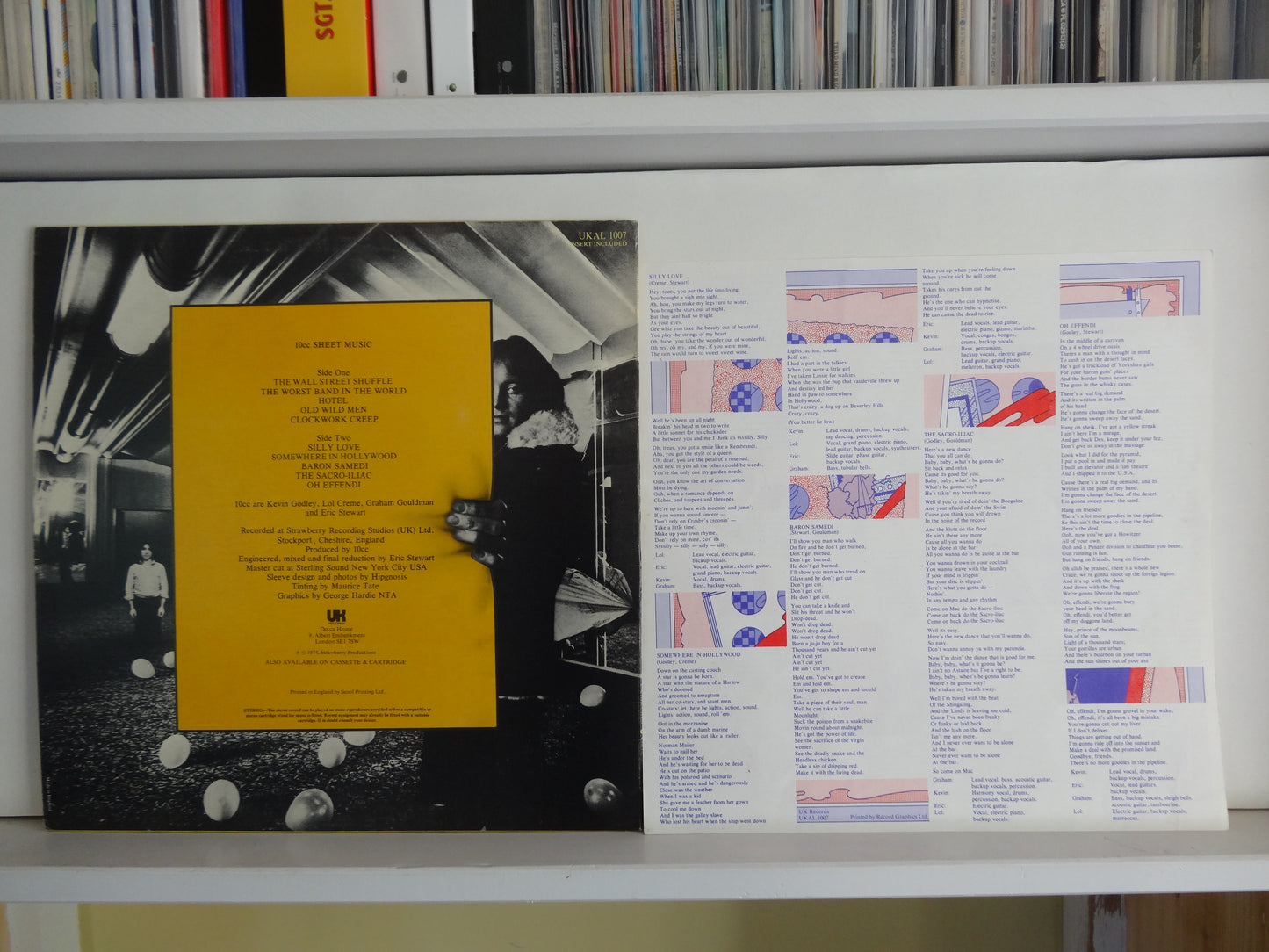 10cc -Sheet Music, LP, UK1974