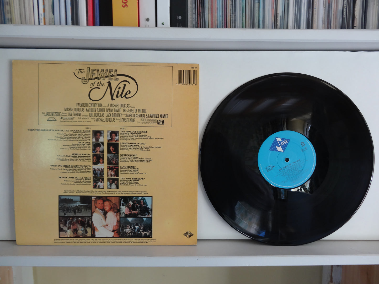 The Jewel Of The Nile OST, LP, UK1985
