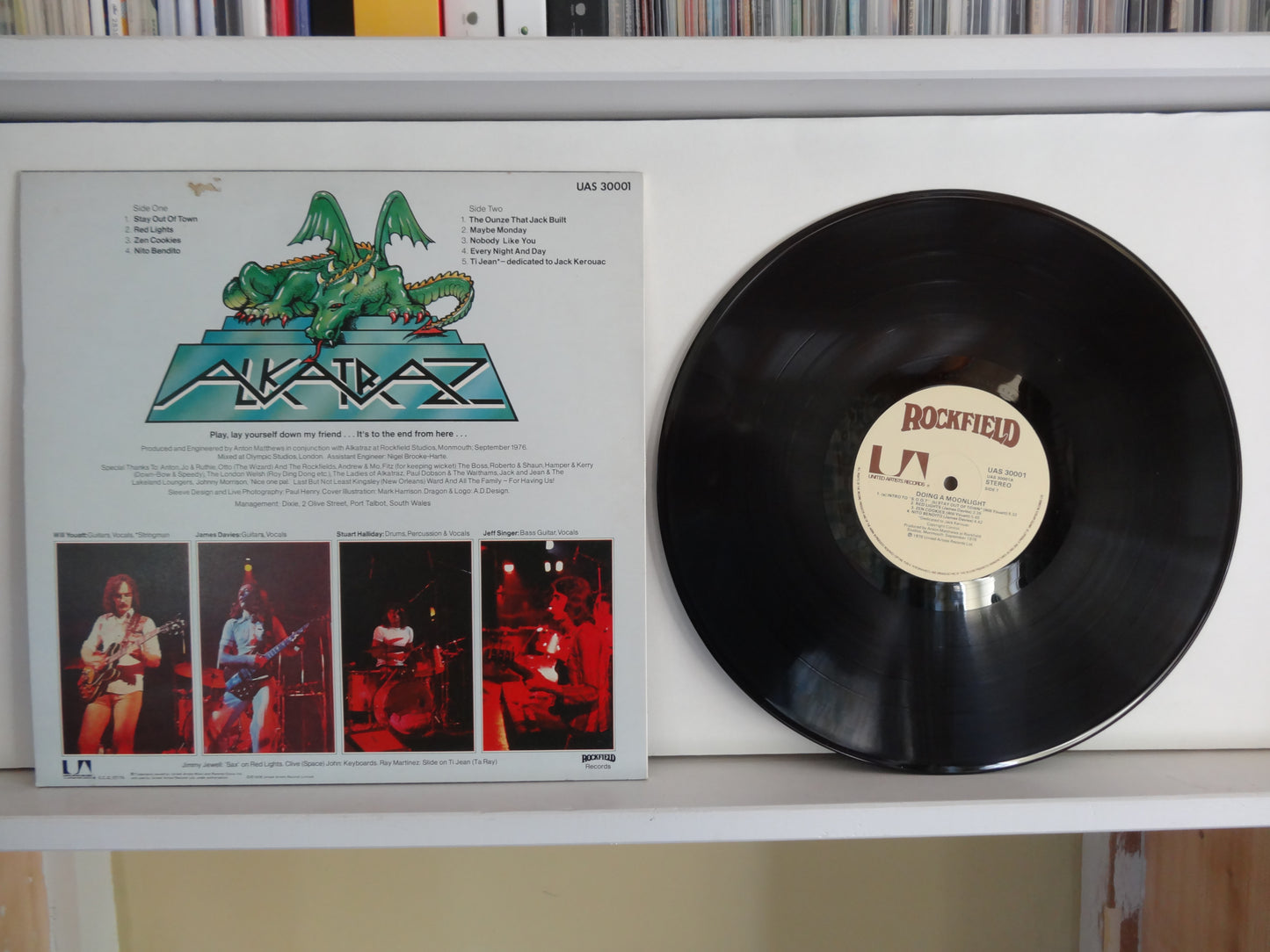 Alkatraz - Doing A Midnight, LP, UK1976