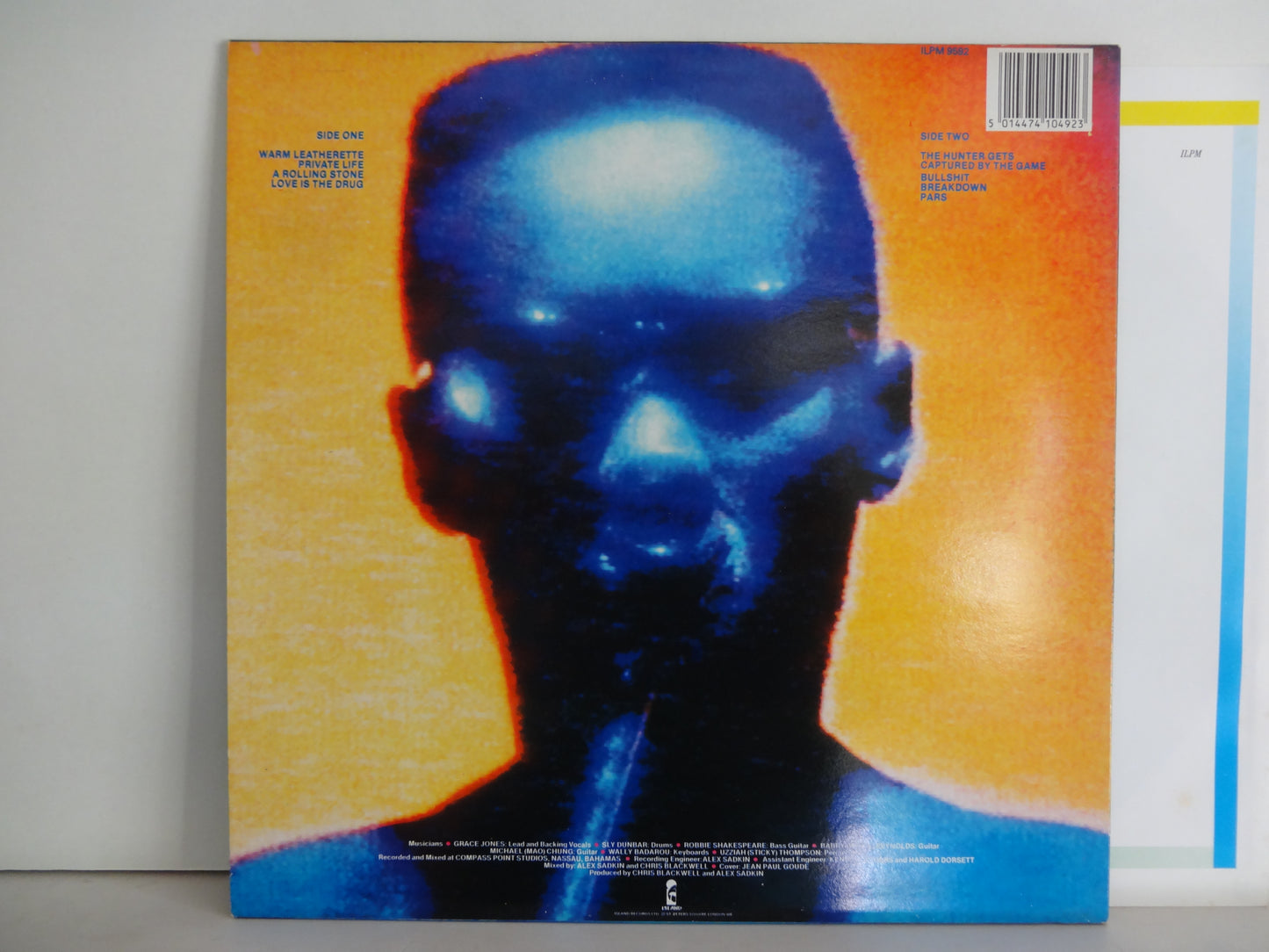 Grace Jones - Warm Leatherette, LP, UK1986 RE