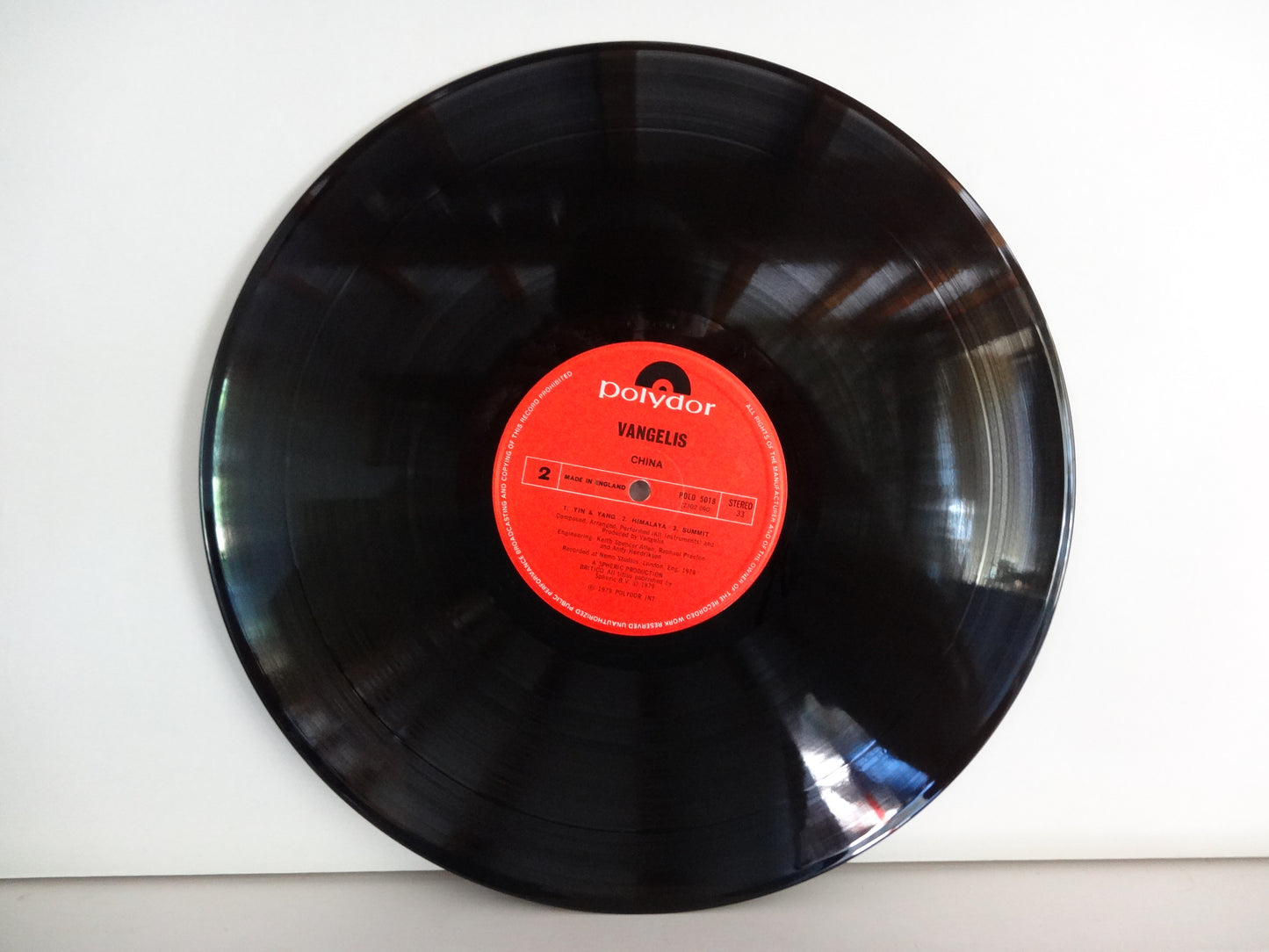 Vangelis - China, LP, UK1979