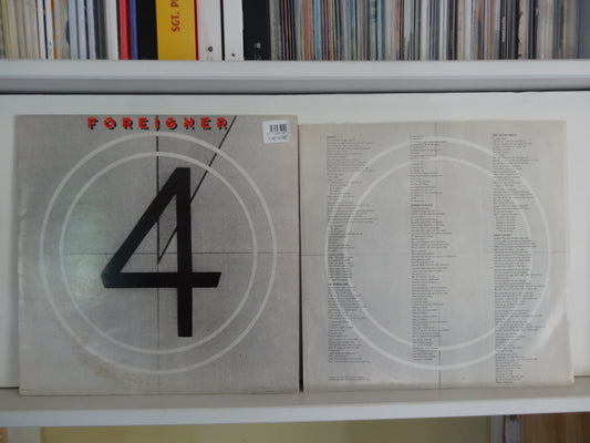 Foreigner - 4, LP, UK1981