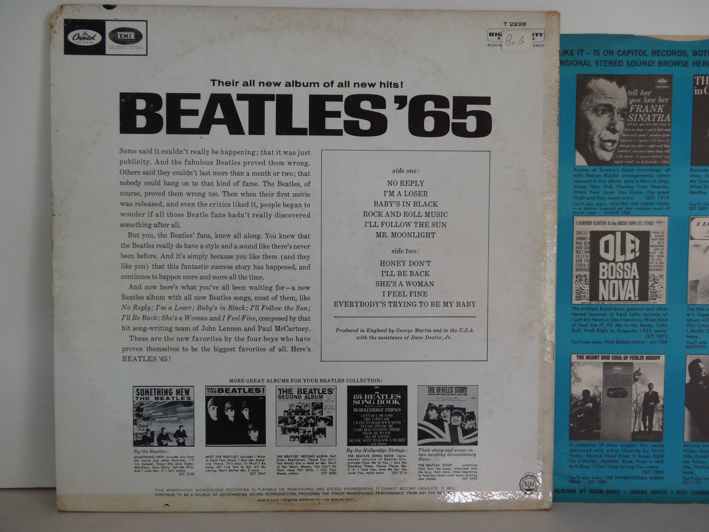 The Beatles - Beatles '65, LP, US1964