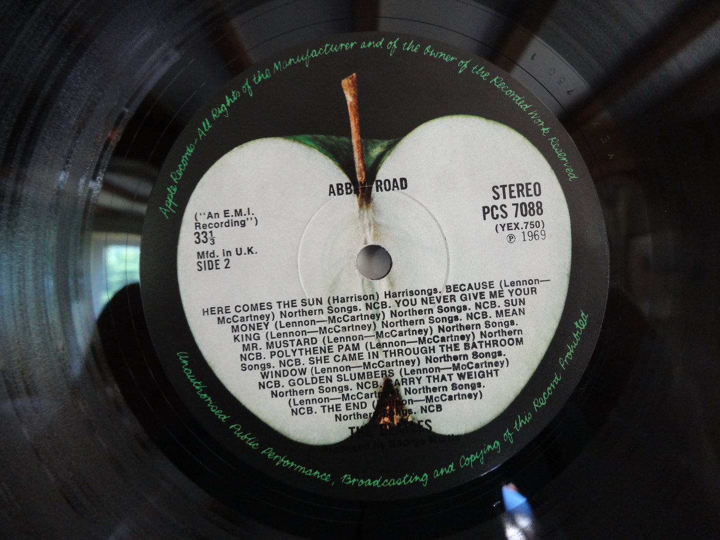 The Beatles - Abbey Road, LP, UK1969, 1st press, revised cover