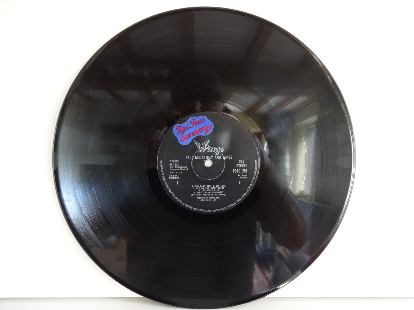 Paul McCartney and Wings - Red Rose Speedway, LP, UK1973