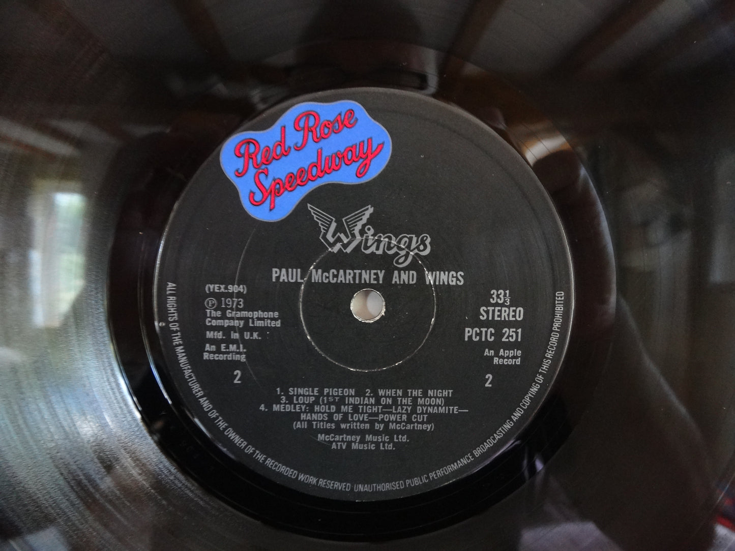 Paul McCartney and Wings - Red Rose Speedway, LP, UK1973