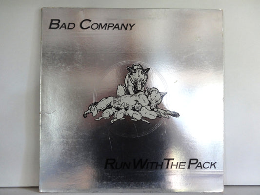 Bad Company - Run With The Pack, LP, UK1976