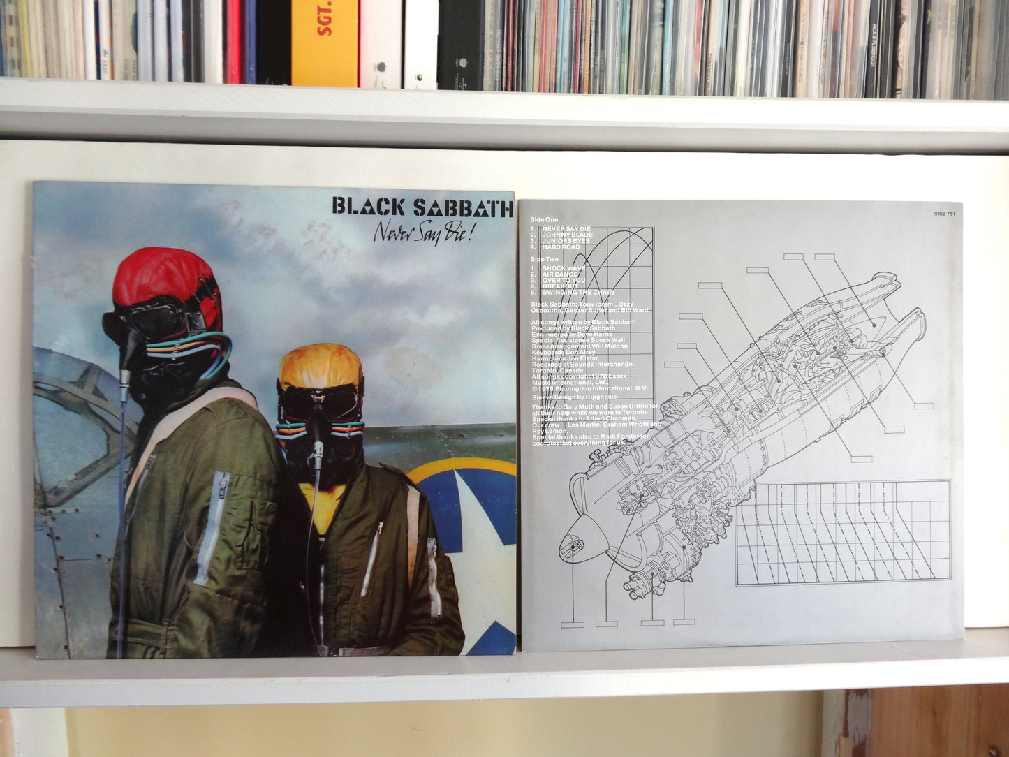 Black Sabbath - Never Say Die, LP, UK1978, VG+/EX