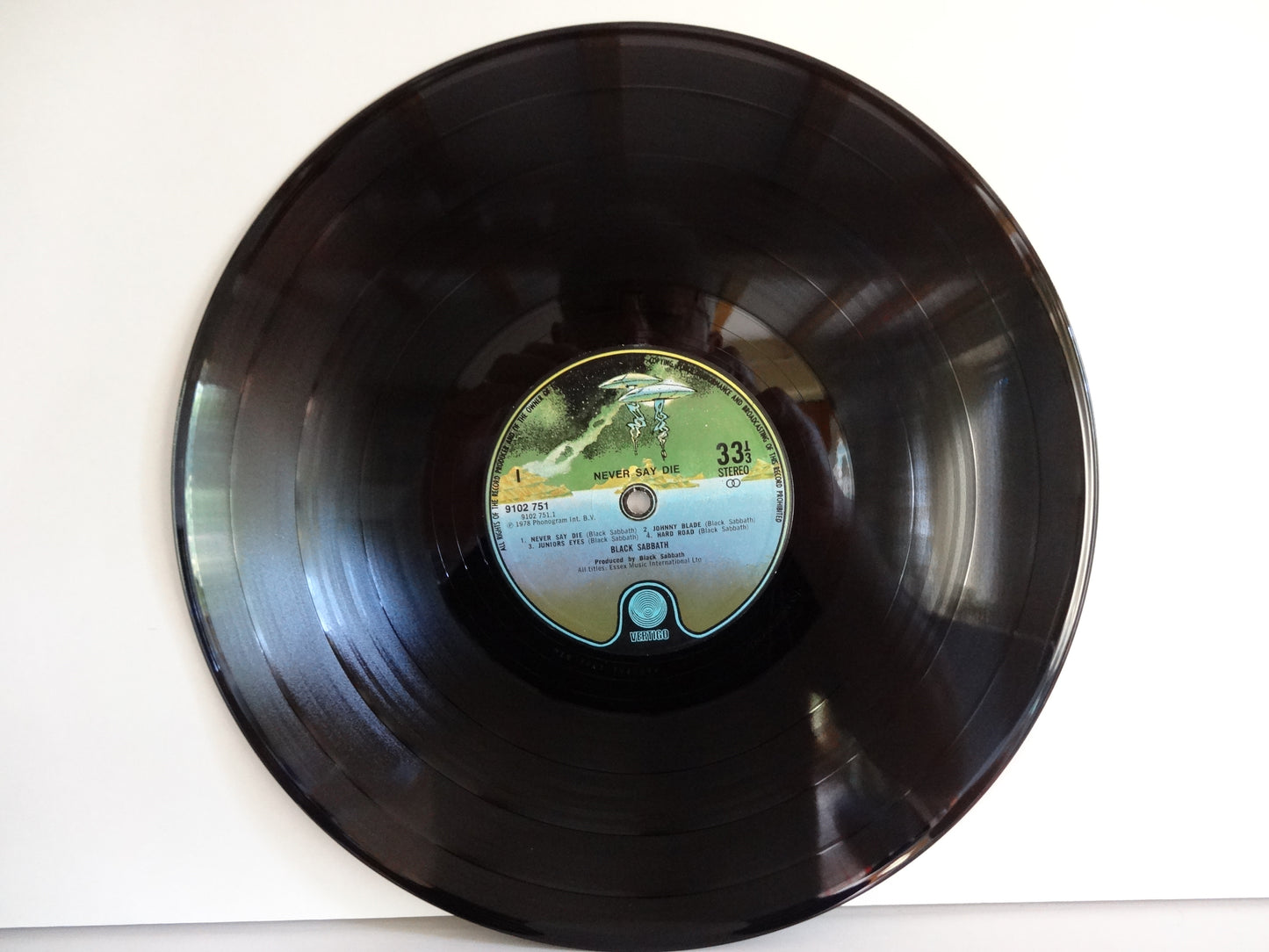 Black Sabbath - Never Say Die, LP, UK1978, VG+/EX