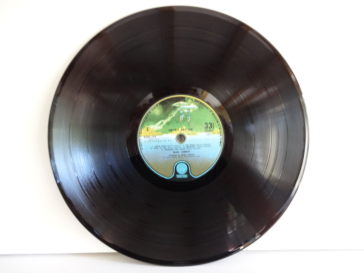 Black Sabbath - Never Say Die, LP, UK1978, VG+/EX