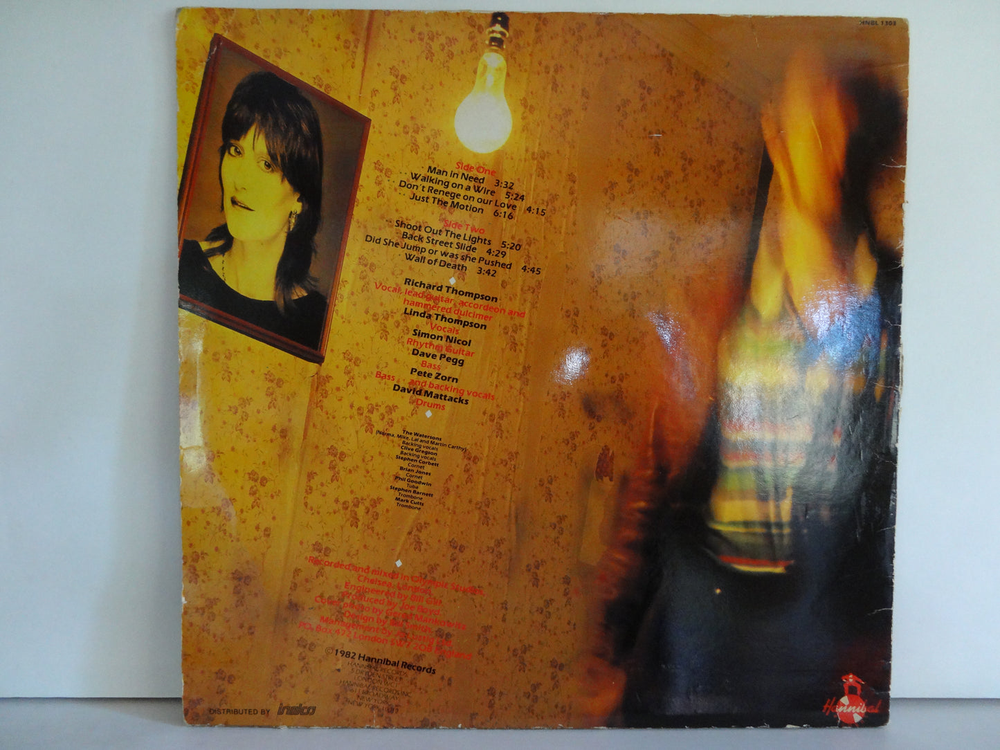 Richard and Linda Thompson - Shoot Out The Lights, LP, UK1982 misprint