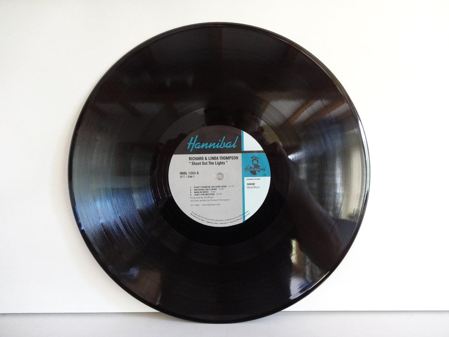 Richard and Linda Thompson - Shoot Out The Lights, LP, UK1982 misprint