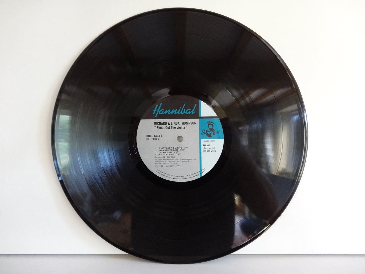 Richard and Linda Thompson - Shoot Out The Lights, LP, UK1982 misprint