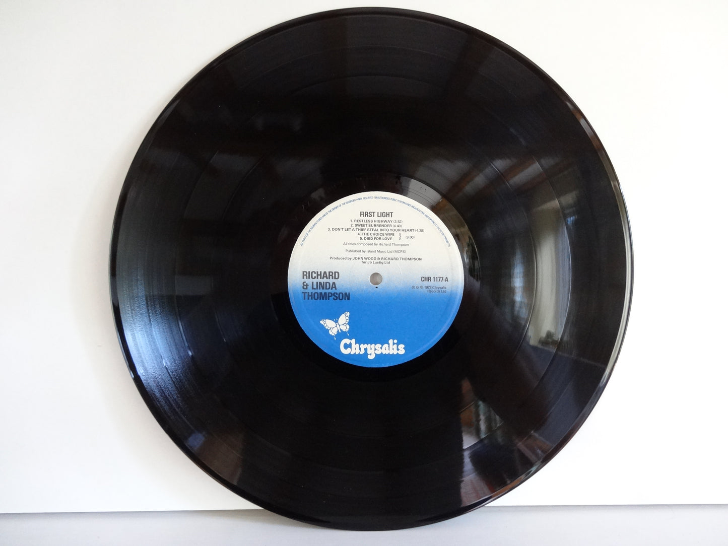 Richard and Linda Thompson - First Light, LP, UK1978