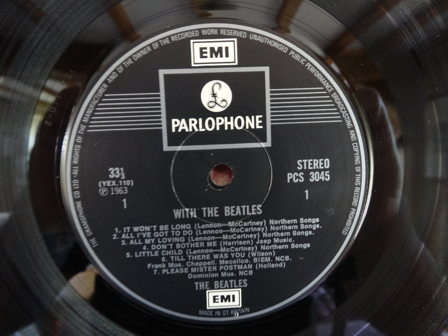 The Beatles - With The Beatles, LP, UK1976