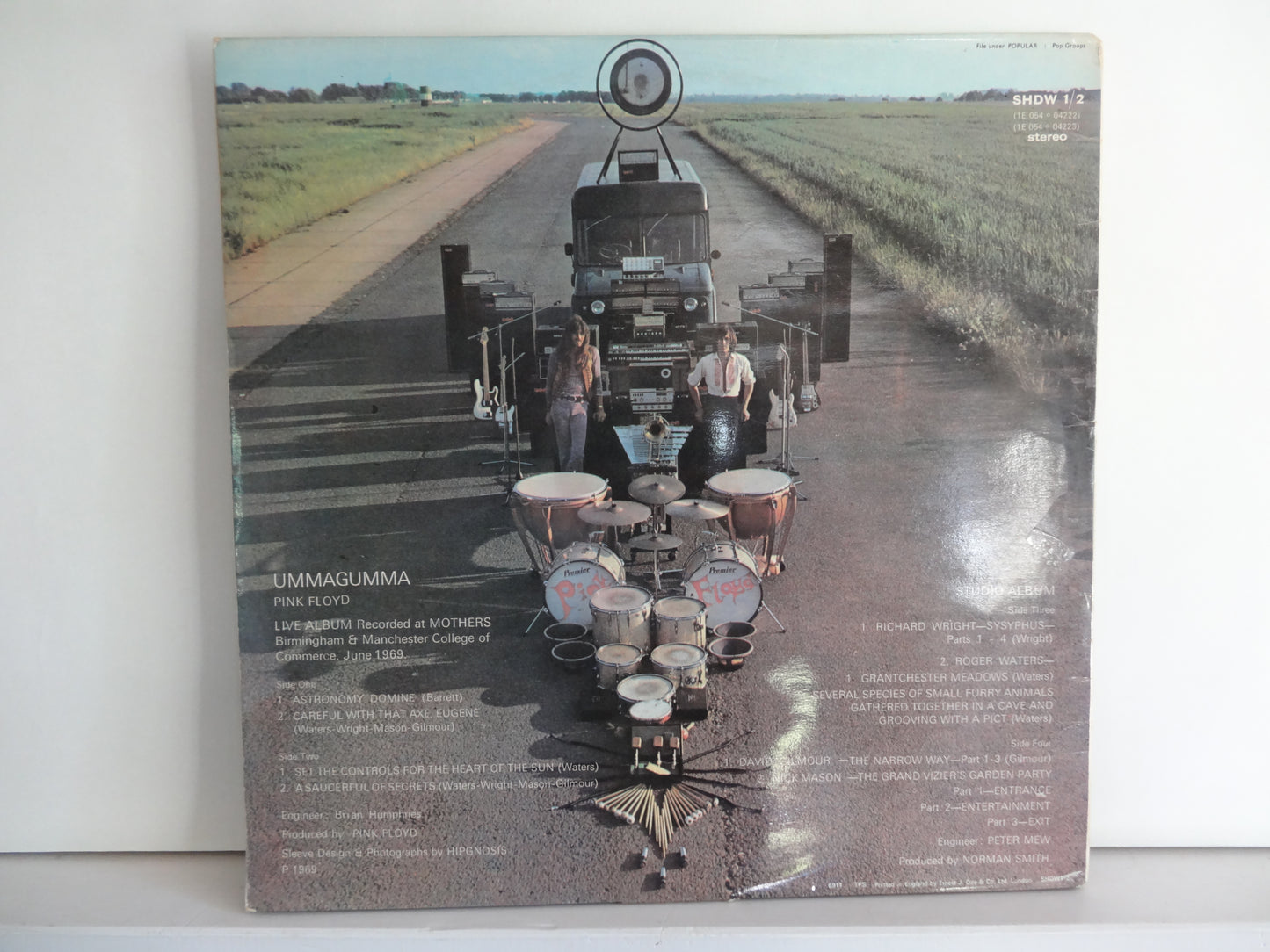 Pink Floyd - Ummagumma, 2xLP, UK1971 RE