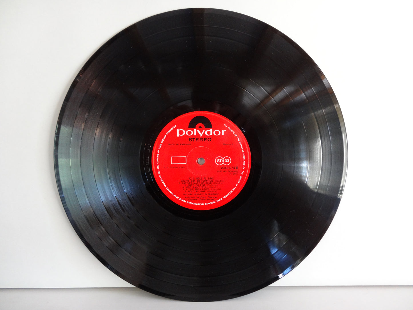 Jimi Hendrix Experience - Axis Bold As Love, LP, UK1967