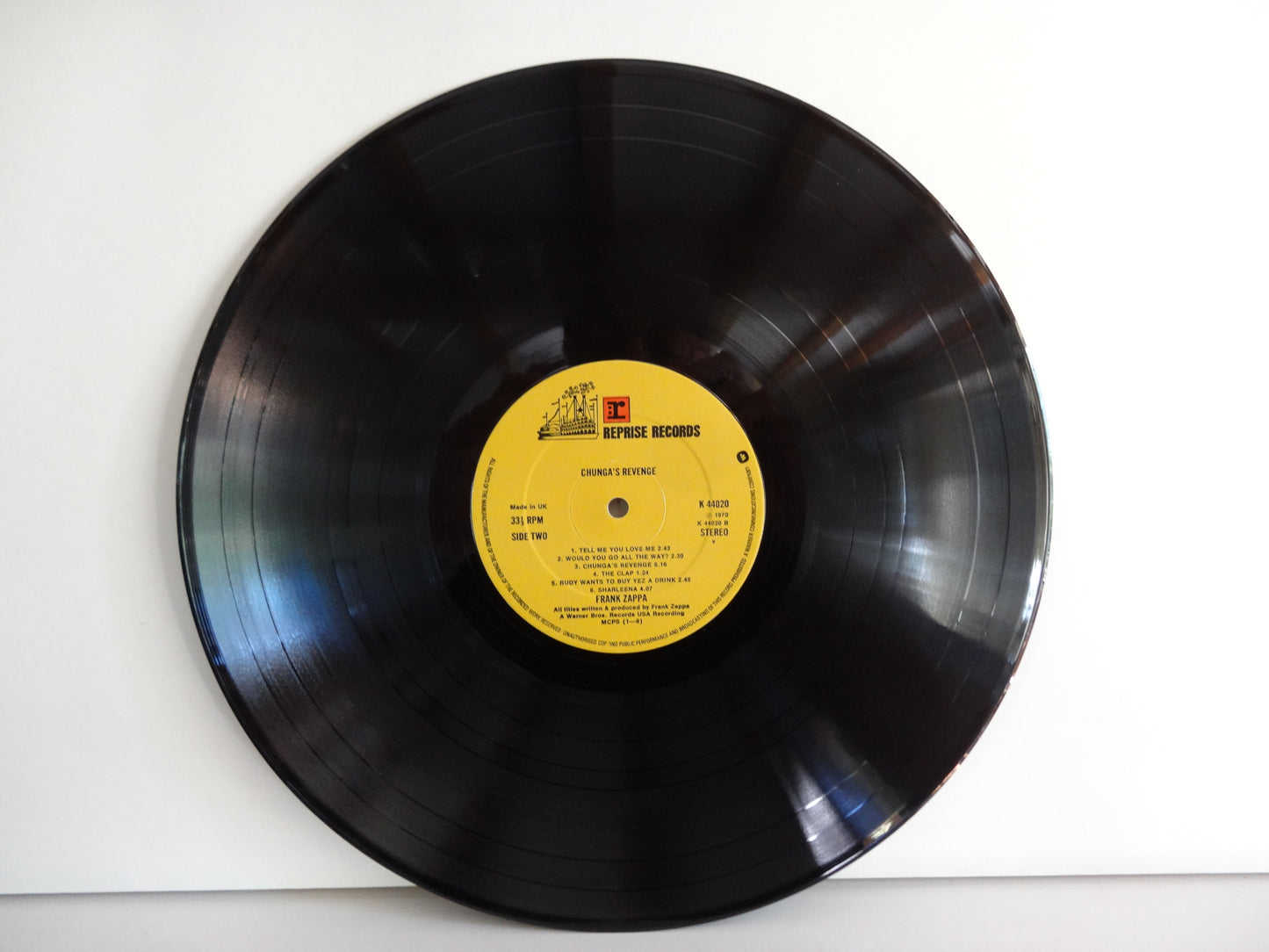 Frank Zappa - Chunga's Revenge, LP, UK1971