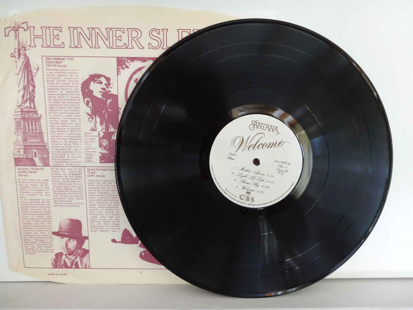 Santana - Welcome, LP, UK1973