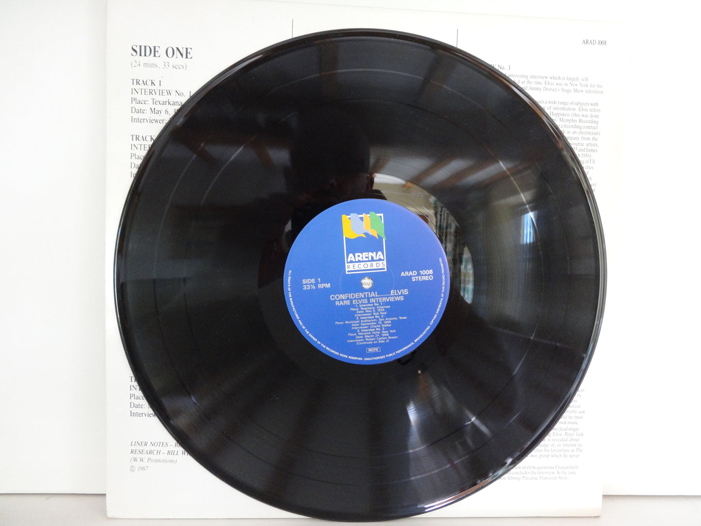 Elvis Presley - Confidentially, LP, UK1987 *RARE*