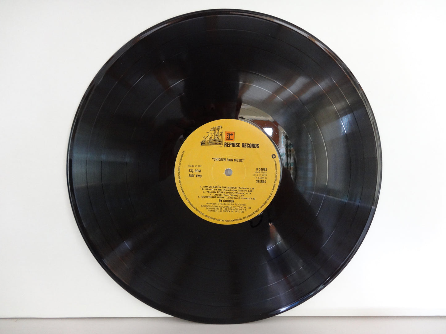 Ry Cooder - Chicken Skin Music, LP, UK1976